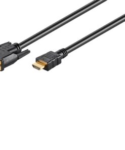 Køb Goobay DVI-D/HDMI-Kabel - 2 meter online billigt tilbud rabat legetøj