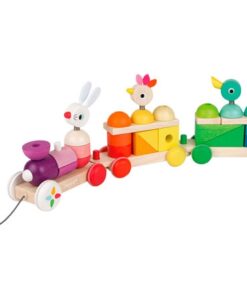 Køb Janod Zigolos Multicolour Træktog online billigt tilbud rabat legetøj