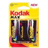 Køb Kodak Max Alkaline D/LR20 Batterier - 2 stk online billigt tilbud rabat legetøj