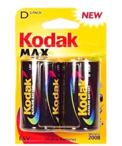 Køb Kodak Max Alkaline D/LR20 Batterier - 2 stk online billigt tilbud rabat legetøj