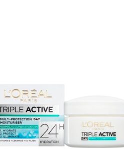 Køb L'Oreal Triple Active Normal Dagcreme - 50 ml online billigt tilbud rabat legetøj