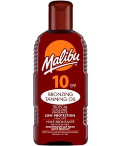 Køb Malibu Tanning Oil SPF 10 - 200ml online billigt tilbud rabat legetøj