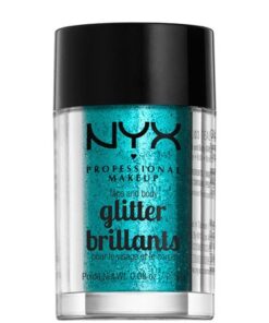 Køb NYX Face & Body Glitter - Teal GLI03 online billigt tilbud rabat legetøj