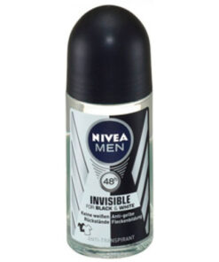 Køb Nivea Invisible Black & White Power For Men Roll-On 50 ml online billigt tilbud rabat legetøj