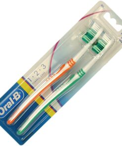 Køb Oral-B 1-2-3 Classic Care 40 - 2 stk. Assorteret online billigt tilbud rabat legetøj