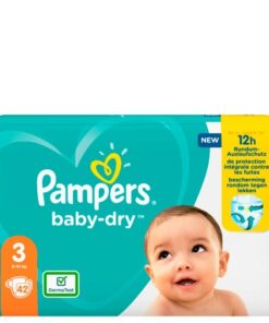 Køb Pampers Baby-Dry Bleer Str. 3 (6-10 kg) - 42 stk online billigt tilbud rabat legetøj