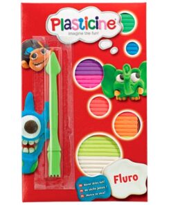 Køb Plasticine Fluro Modellervokssæt online billigt tilbud rabat legetøj