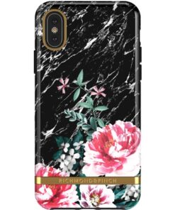 Køb Richmond & Finch Black Flower Mobil Cover - iPhone X/Xs online billigt tilbud rabat legetøj