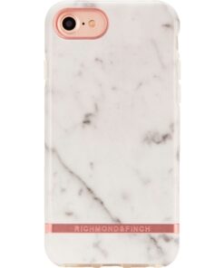 Køb Richmond & Finch White Marble Mobil Cover - iPhone 8 online billigt tilbud rabat legetøj