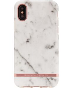 Køb Richmond & Finch White Marble Mobil Cover - iPhone XR online billigt tilbud rabat legetøj