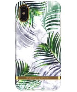 Køb Richmond & Finch White Marble Tropics Mobil Cover - iPhone X/XS online billigt tilbud rabat legetøj