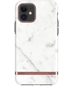 Køb Richmond & Finch White Marble iPhone 11 Cover online billigt tilbud rabat legetøj