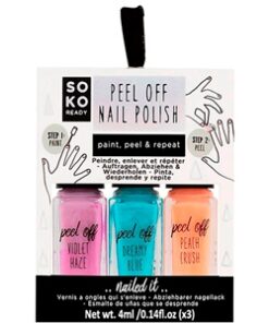 Køb SOKO Peel Off Neglelak - 3 farver online billigt tilbud rabat legetøj