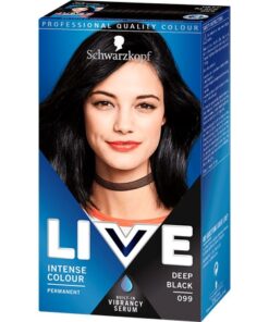 Køb Schwarzkopf Live Permanent Hårfarve - 099 Deep Black online billigt tilbud rabat legetøj