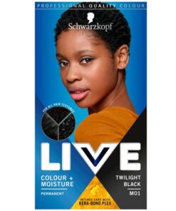 Køb Schwarzkopf Live Permanent Hårfarve - M01 Twilight Black online billigt tilbud rabat legetøj