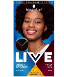 Køb Schwarzkopf Live Permanent Hårfarve - M09 Violet Vixen online billigt tilbud rabat legetøj