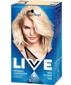 Køb Schwarzkopf Live Ultra Brights Permanent Hårfarve - 00B Max Blonde online billigt tilbud rabat legetøj