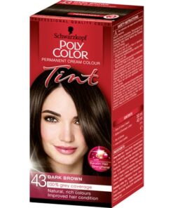 Køb Schwarzkopf Poly Color Tint Hårfarve - 43 Dark Brown online billigt tilbud rabat legetøj