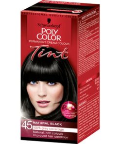 Køb Schwarzkopf Poly Color Tint Hårfarve - 45 Natural Black online billigt tilbud rabat legetøj