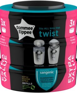 Køb Tommee Tippee Sangenic Refill Kassette 3-Pak online billigt tilbud rabat legetøj