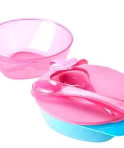 Køb Tommee Tippee Skål Pink/Blue - 2stk online billigt tilbud rabat legetøj
