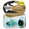 Køb Tommee Tippee Sut 0-6mdr Moda Twin-Pack - Turkis online billigt tilbud rabat legetøj