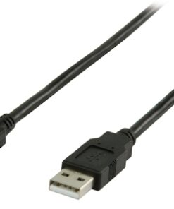 Køb Valueline USB 2.0 A til Micro B Sort - 1 Meter online billigt tilbud rabat legetøj