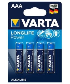 Køb Varta Longlife Power AAA Batterier - 4 stk online billigt tilbud rabat legetøj