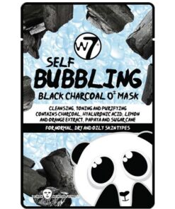 Køb W7 Self-Bubbling Charcoal Sheet Maske online billigt tilbud rabat legetøj