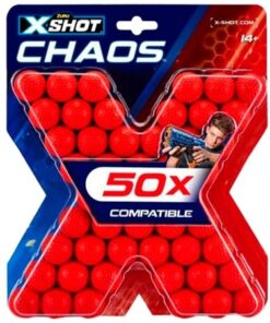 Køb X-Shot Chaos Refill - 50 stk online billigt tilbud rabat legetøj