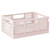 shop 3 Sprouts foldekasse - Medium - Pink af 3 Sprouts - online shopping tilbud rabat hos shoppetur.dk