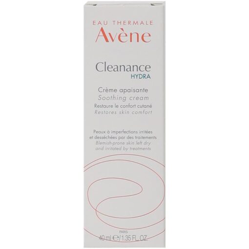 shop Avene Cleanance Hydra Soothing Cream 40 ml af Avene - online shopping tilbud rabat hos shoppetur.dk