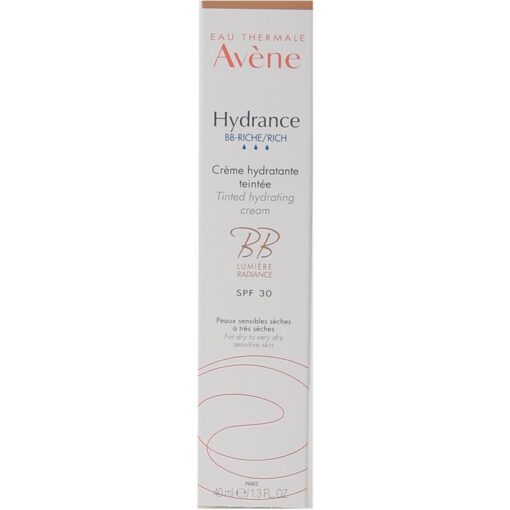 shop Avene Hydrance BB-Rich Tinted Hydrating Cream SPF 30 - 40 ml af Avene - online shopping tilbud rabat hos shoppetur.dk