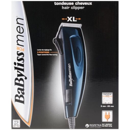 shop Babyliss For Men Hair Clipper XL (E695E) af Babyliss Pro - online shopping tilbud rabat hos shoppetur.dk