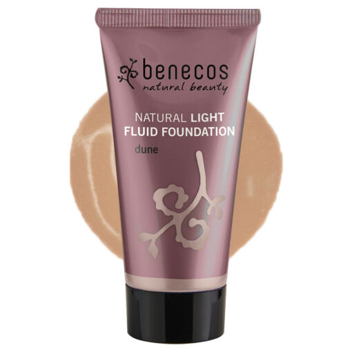 shop Benecos Natural Light Fluid Foundation 30 ml - Dune (U) af Benecos - online shopping tilbud rabat hos shoppetur.dk