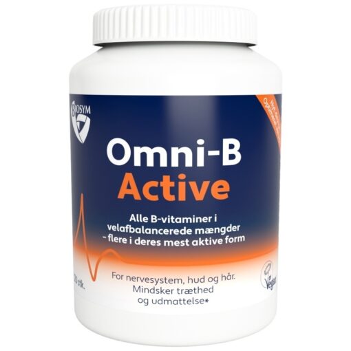 shop Biosym Omni-B Active 120 Pieces af Biosym - online shopping tilbud rabat hos shoppetur.dk