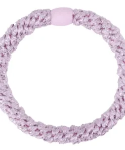 shop By Stær BRAIDED Hairtie - Glitter Pink af By Str - online shopping tilbud rabat hos shoppetur.dk