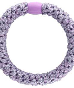 shop By Stær BRAIDED Hairtie - Glitter Purple af By Str - online shopping tilbud rabat hos shoppetur.dk