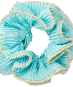 shop By Stær LILJE Scrunchie - Satin Light Blue af By Str - online shopping tilbud rabat hos shoppetur.dk