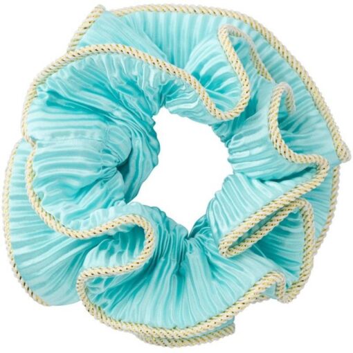 shop By Stær LILJE Scrunchie - Satin Light Blue af By Str - online shopping tilbud rabat hos shoppetur.dk