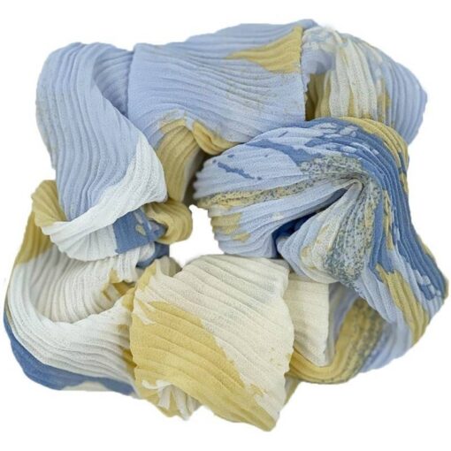 shop By Stær NATASJA Scrunchie - Dip Dye Blue af By Str - online shopping tilbud rabat hos shoppetur.dk