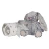 shop Carlo Baby bamse og fleecetæppe - Kanin - Grå af Carlo Baby - online shopping tilbud rabat hos shoppetur.dk
