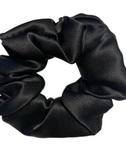 shop Cillouettes Silke Scrunchie Big - Black af Cillouettes - online shopping tilbud rabat hos shoppetur.dk