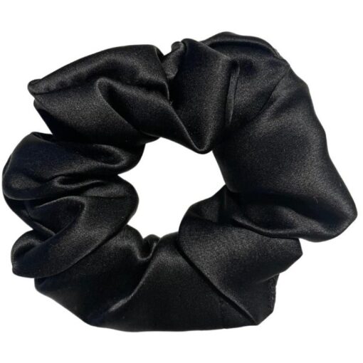 shop Cillouettes Silke Scrunchie Big - Black af Cillouettes - online shopping tilbud rabat hos shoppetur.dk