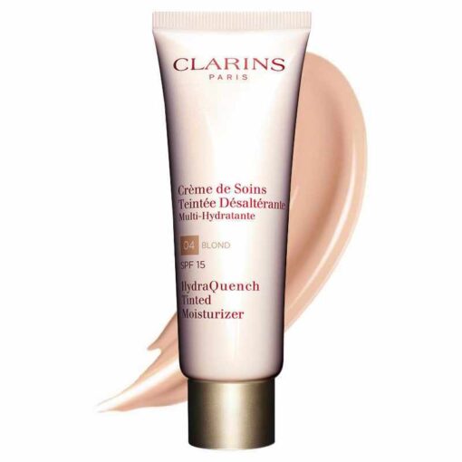 shop Clarins HydraQuench Tinted Moisturizer SPF 15 - 50 ml - 04 Blond (U) af Clarins - online shopping tilbud rabat hos shoppetur.dk