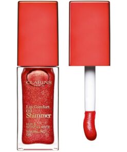 shop Clarins Lip Oil Shimmer 7 ml - 07 Red Hot af Clarins - online shopping tilbud rabat hos shoppetur.dk