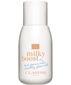 shop Clarins Milky Boost Skin-Perfecting Milk 50 ml - Milky Nude 02 af Clarins - online shopping tilbud rabat hos shoppetur.dk
