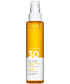 shop Clarins Sun Care Body & Hair Oil Mist SPF 30 - 150 ml af Clarins - online shopping tilbud rabat hos shoppetur.dk
