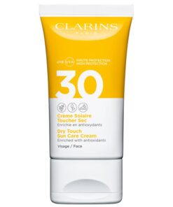 shop Clarins Sun Care Face Cream Dry Touch SPF 30 - 50 ml af Clarins - online shopping tilbud rabat hos shoppetur.dk