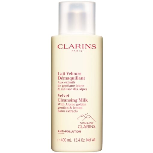 shop Clarins Velvet Cleansing Milk 400 ml (U) af Clarins - online shopping tilbud rabat hos shoppetur.dk